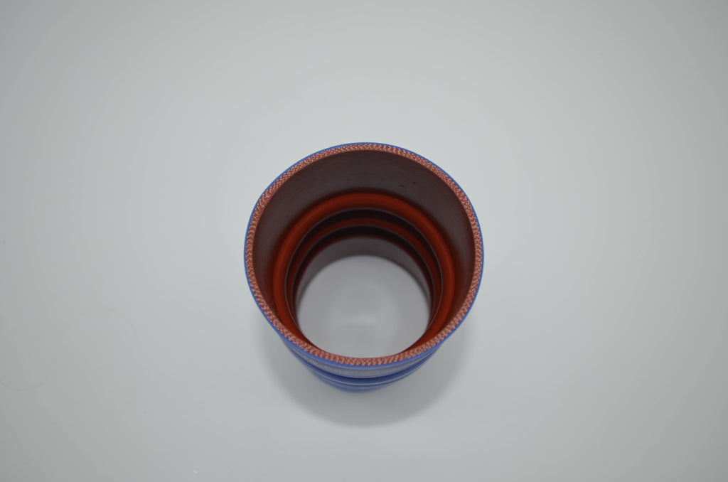 Silicone Straight Hump Coupler Hose with Wire Reinforcement - 3.00" ID x 6.0"