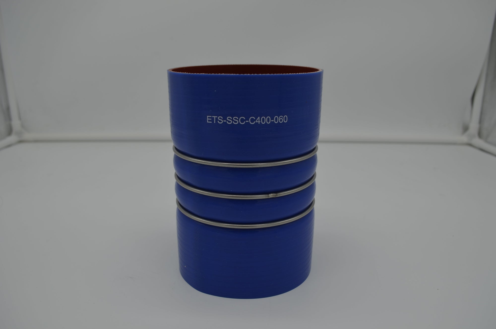 Silicone Straight Hump Coupler Hose with Wire Reinforcement - 4.00" ID x 6.0"