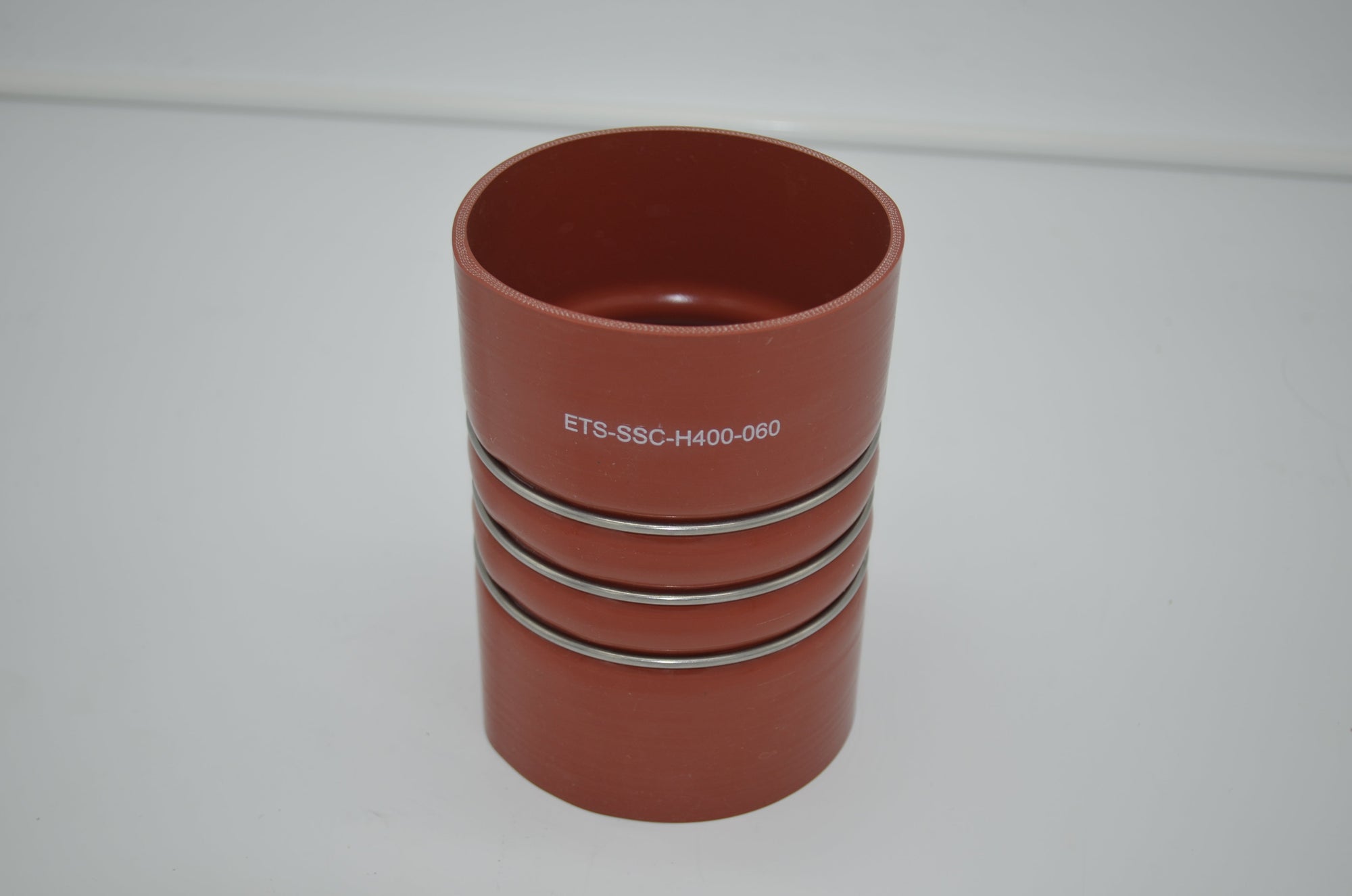 Silicone Straight Hump Coupler Hose with Wire Reinforcement - 4.00" ID x 6.0"