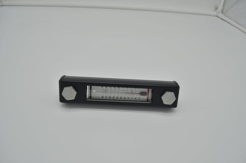 Fluid Level Indicator Gauge with Thermometer - 127mm Bolt Spacing