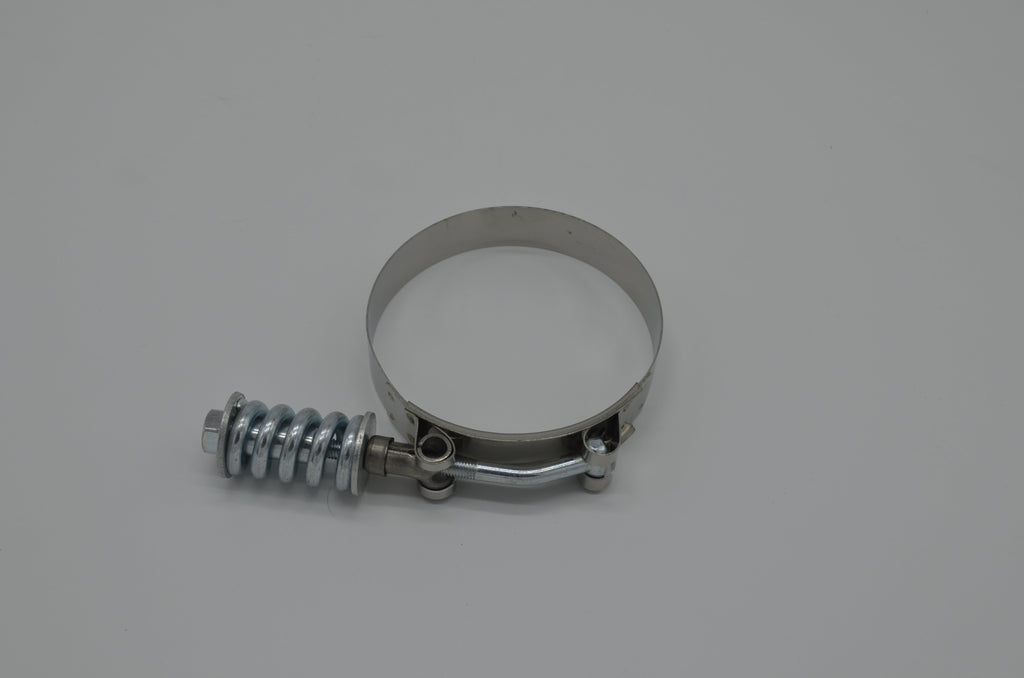 Spring-Loaded T-Bolt Clamp for Silicone Hoses - 3.25" to 3.5"