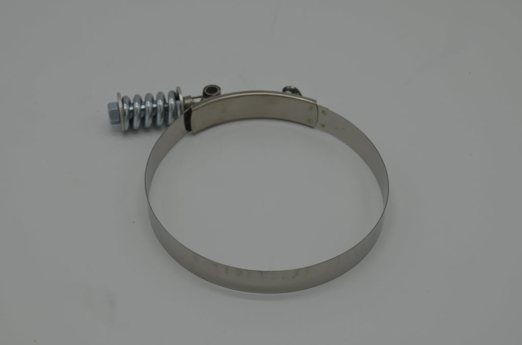 Spring-Loaded T-Bolt Clamp for Silicone Hoses - 3.25" to 3.5"
