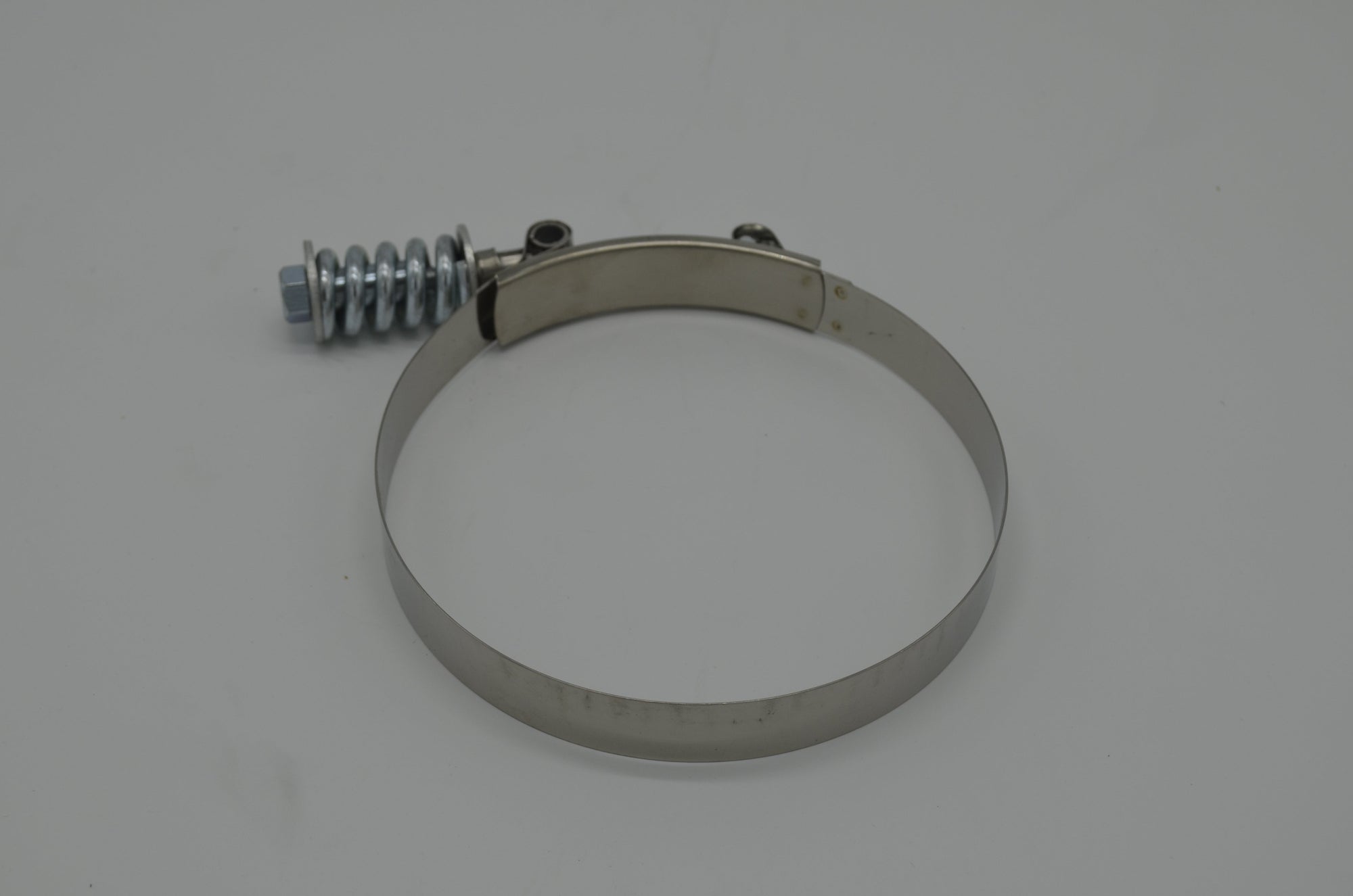 Spring-Loaded T-Bolt Clamp for Silicone Hoses - 3.25" to 3.5"