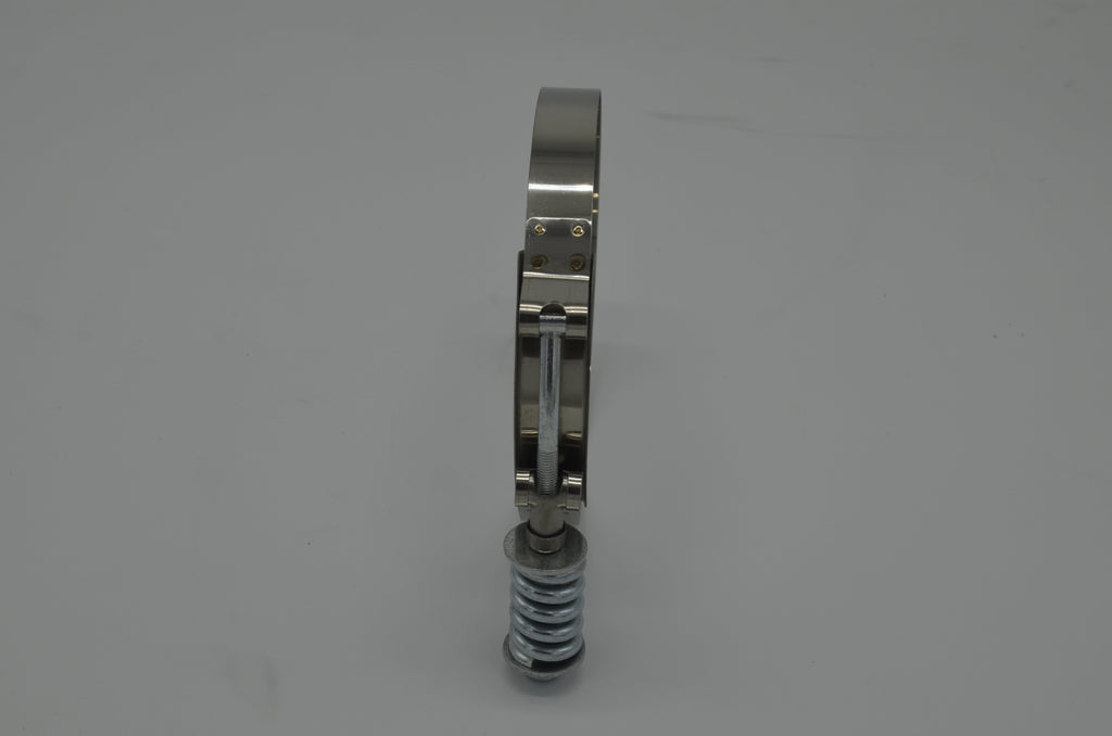 Spring-Loaded T-Bolt Clamp for Silicone Hoses - 5.25" to 5.56"